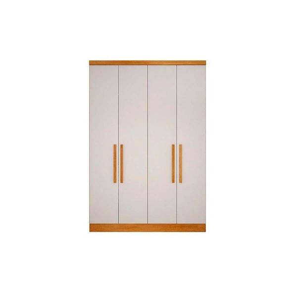 Imagem de Guarda Roupa Modulado c/ 4 Portas e 3 Gavetas Rizon/Linea Cumaru/Fendi - Novo Horizonte