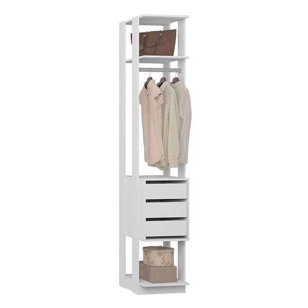 Imagem de Guarda-Roupa Modulado Clothes I 3 GV Branco