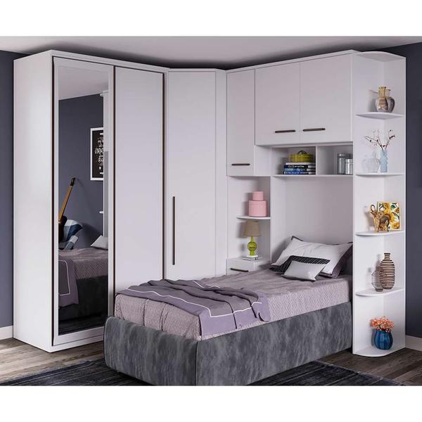 Imagem de Guarda-Roupa Modulado Elite II 1 PT Branco