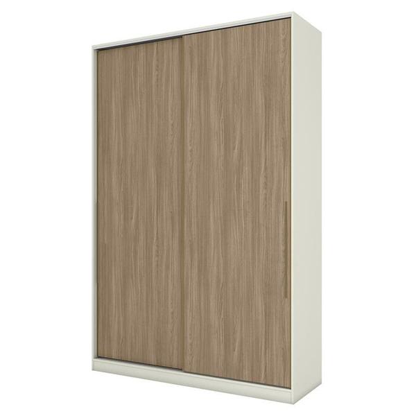 Imagem de Guarda Roupa Modulado Seletto 2 Portas Deslizantes Areia/Jequitibá - Móveis Henn