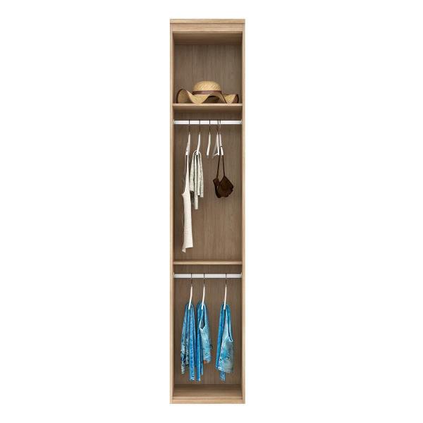 Imagem de Guarda Roupa Modular 1 Porta com Cabides MDF 45 cm Lotus Belmax