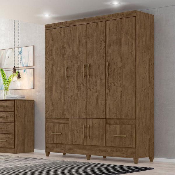 Imagem de Guarda-Roupa MS912 6 Portas 2 Gavetas Moval