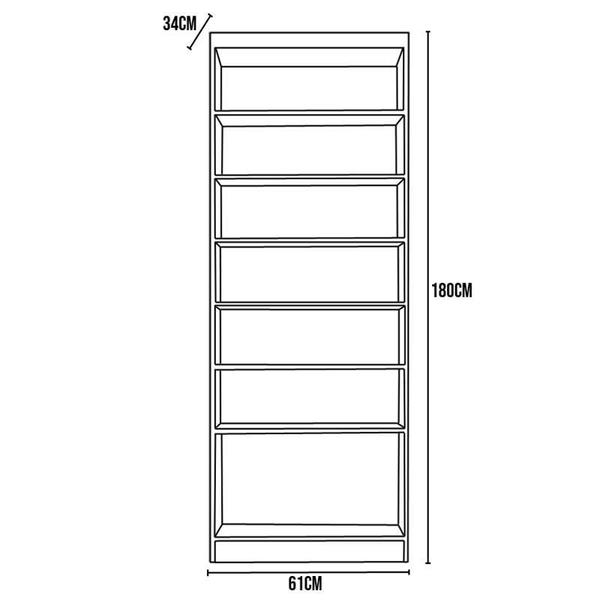 Imagem de Guarda Roupa Multiuso Margarida 2 Portas Branco - Henn