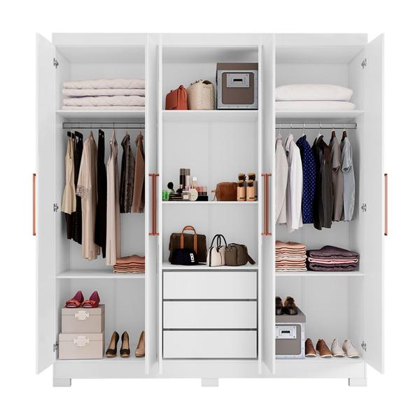 Imagem de Guarda-Roupa NT 5190 Branco - Notável