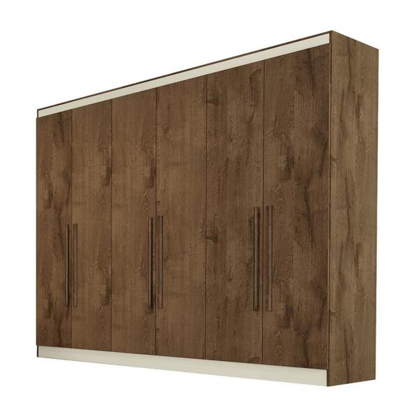 Imagem de Guarda Roupa Oslo 6 Portas 6 Gavetas MDF - MadeMarcs