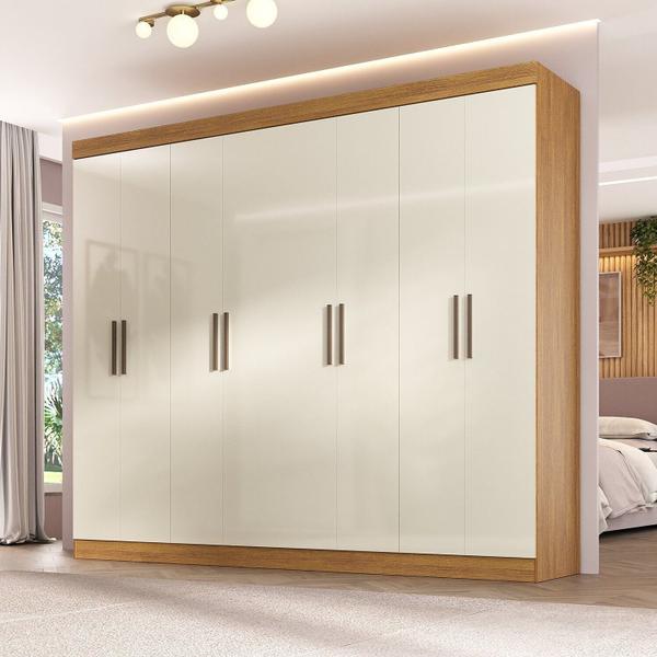 Guarda-Roupa Paris 8 Portas 200x237x47cm - Espresso Móveis Guarda-Roupa Paris 8 Portas 200x237x47cm - Espresso Móveis