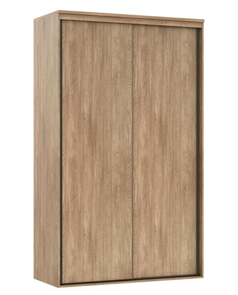 Imagem de Guarda Roupa Solteiro 2 Portas de Correr MDF 138 cm Lotus Belmax