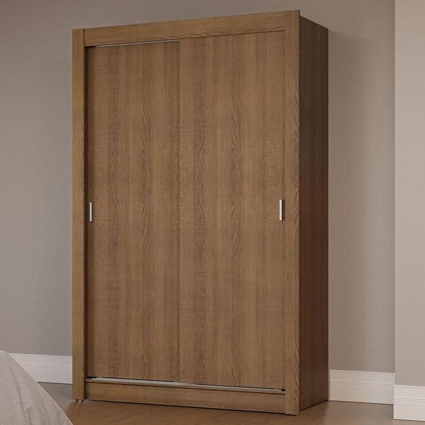 Imagem de Guarda-Roupa Solteiro 2 Portas de Correr Rustic Milano Madesa