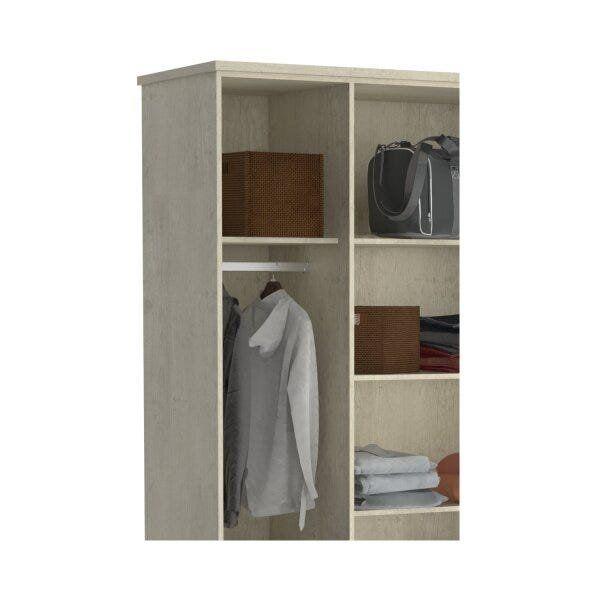 Imagem de Guarda-Roupa Solteiro 3 Portas Foscarini