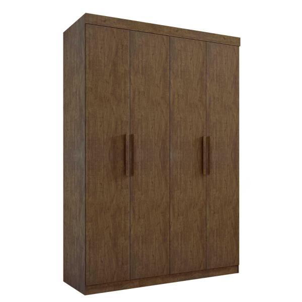 Imagem de Guarda Roupa Solteiro 4 Portas 3 gravetas Colibri 100% MDF D'Doro