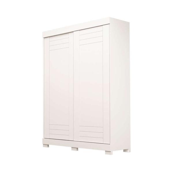 Imagem de Guarda-Roupa Solteiro Ayla 2 PT 2 GV Branco