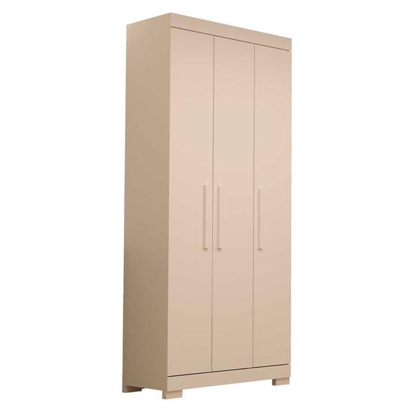 Imagem de Guarda Roupa Solteiro com 3 Portas e 2 Gavetas Lana Prime ACP MÓVEIS Branco - 100% MDF