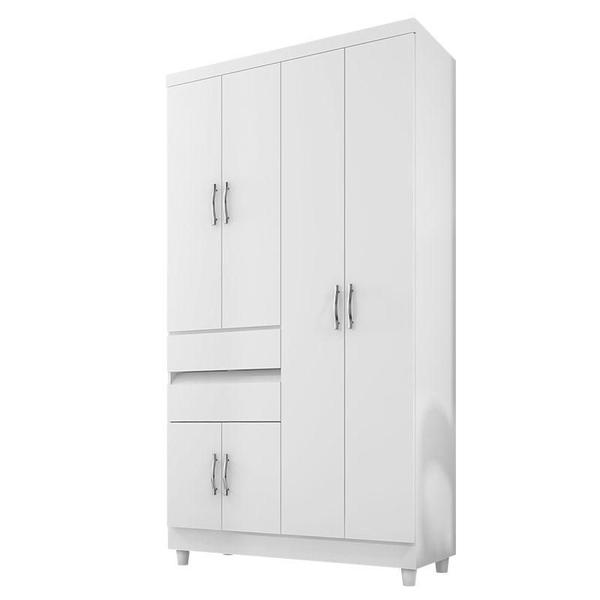 Imagem de Guarda Roupa Solteiro Exellence 2260 Branco Flex - Araplac