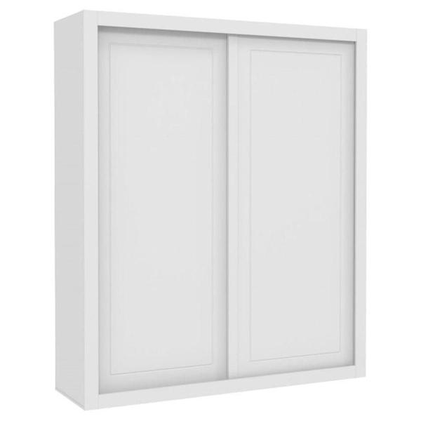 Imagem de Guarda Roupa Tutto New 2 Portas de Correr Branco Acetinado - Matic