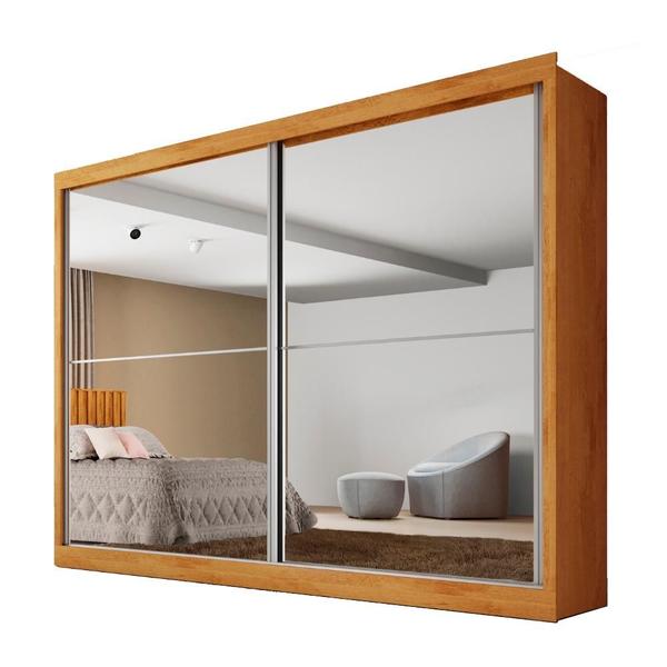 Imagem de Guarda Roupa Verona Plus 2 Portas Espelho MDF - MadeMarcs