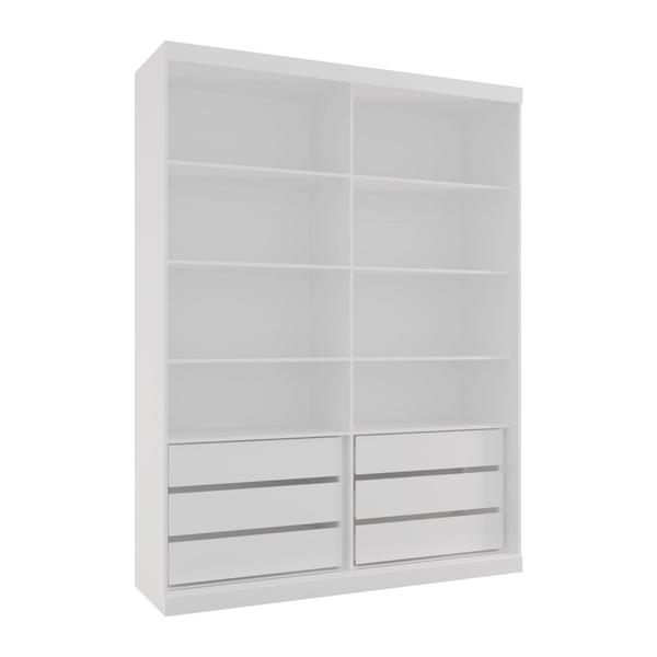 Imagem de Guarda Roupas Modulado Solteiro 176cm 2 Portas de Correr 100% MDF Royal