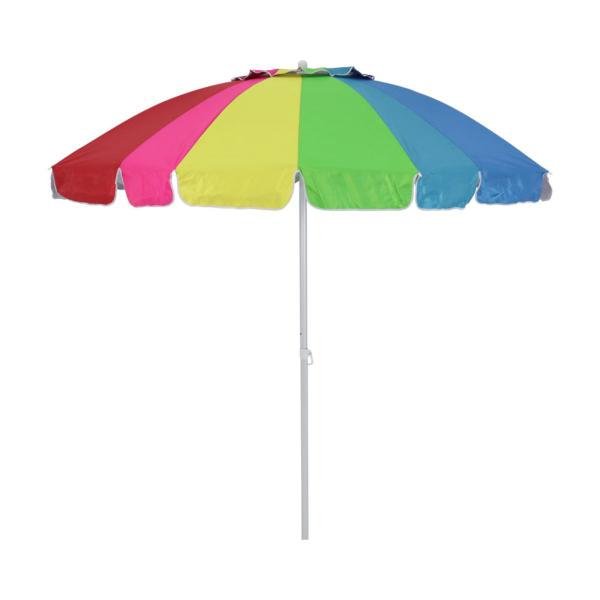 Guarda Sol Enorme Poteção UV Cores em Gomos 2,2m Piscina Pra - Bel Imagem de Guarda Sol Enorme Poteção UV Cores em Gomos 2,2m Piscina Pra