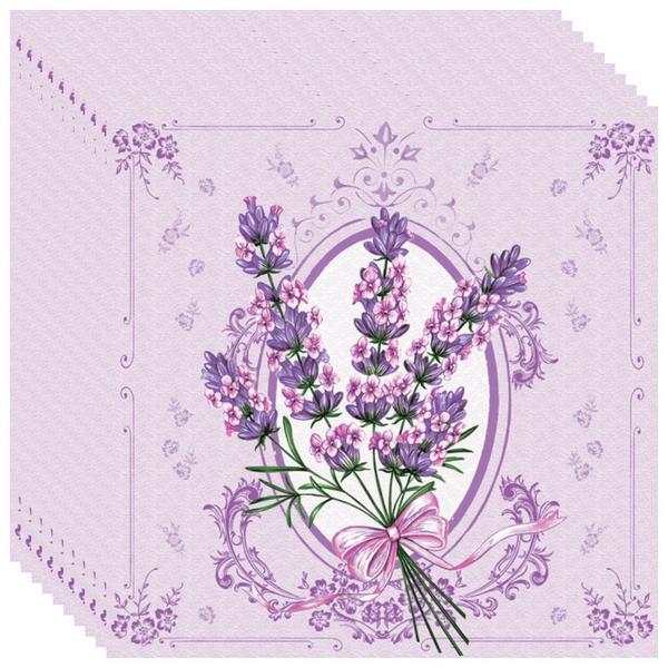 Imagem de Guardanapo Decorado Lavanda Keramik 33x33cm