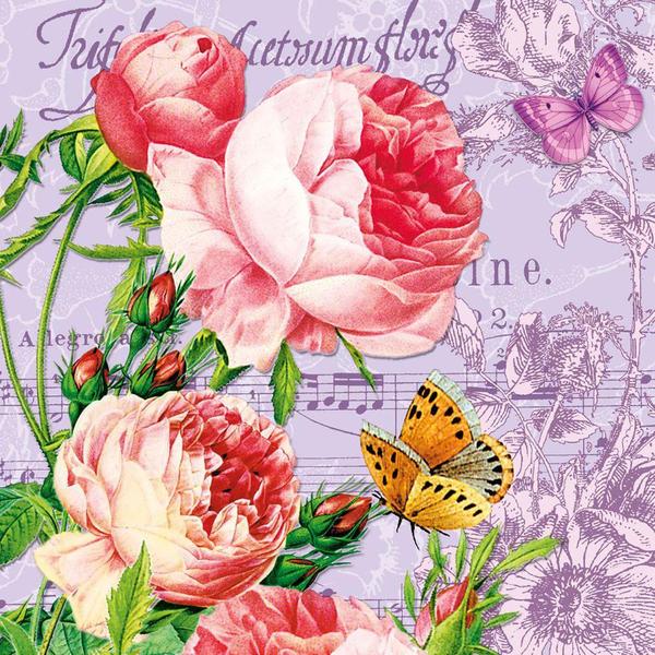 Imagem de Guardanapo Decoupage Floral - Ref. 938