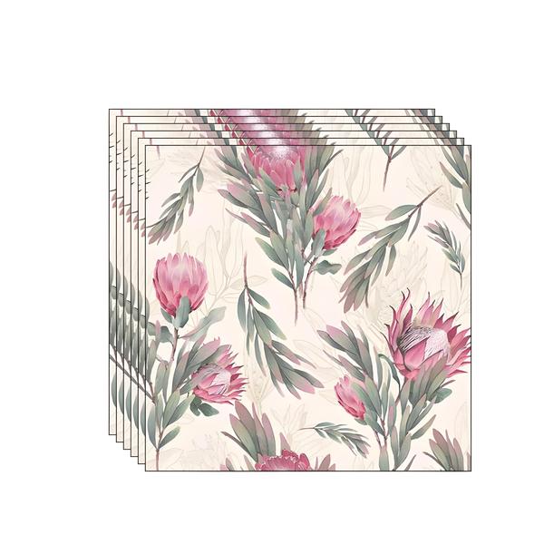 Imagem de Guardanapo para Decoupage Ambiente Protea Cream com 20 Unidades