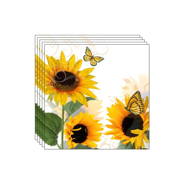 Imagem de Guardanapo para Decoupage Ambiente Sunny Butterfly com 20 Unidades