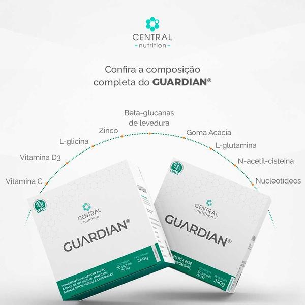 Imagem de Guardian - Vitaminas + Minerais e Fibras - 30 Saches - Sem Sabor - Central Nutrition