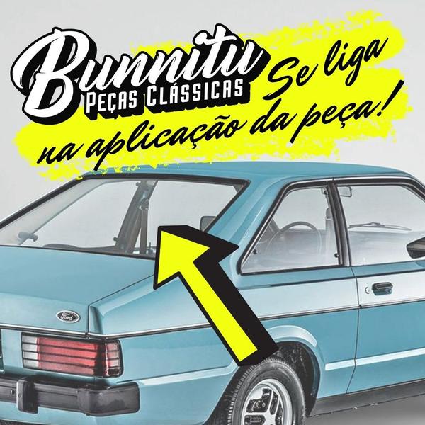 Guarnição Borracha Vidro Vigia Modelo Sem Friso Ford Corcel 2 - STD 101786 - UN Imagem de Guarnição Borracha Vidro Vigia Modelo Sem Friso Ford Corcel 2 - STD 101786