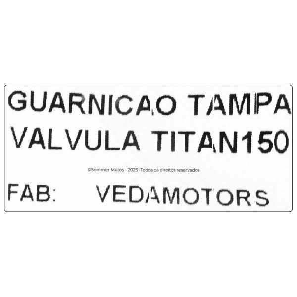 Imagem de Guarnição Junta Tampa Válvula Cb Twister 250/ Crf 250 Vedamotors