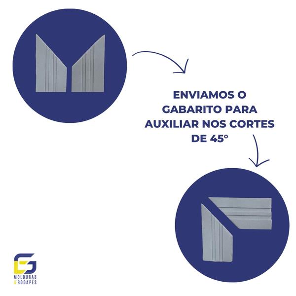 Imagem de Guarnição Moldura Rodameio Eva Autocolante Flexível Sol 5cmx5mm 5 Metros