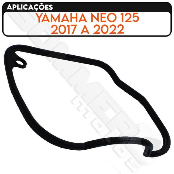 Imagem de Guarnição Tampa Valvula Yamaha Neo 125 2017 A 2022 Valflex