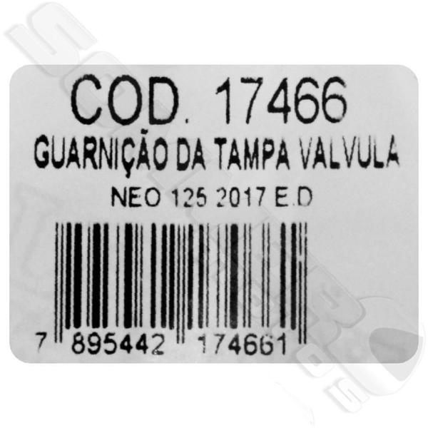 Imagem de Guarnição Tampa Valvula Yamaha Neo 125 2017 A 2022 Valflex