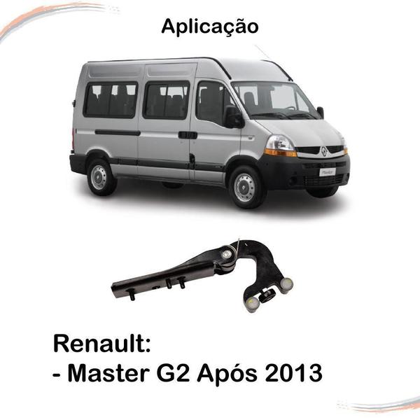 Imagem de Guia Central Porta Lateral Corrediça Renault Master Após 13