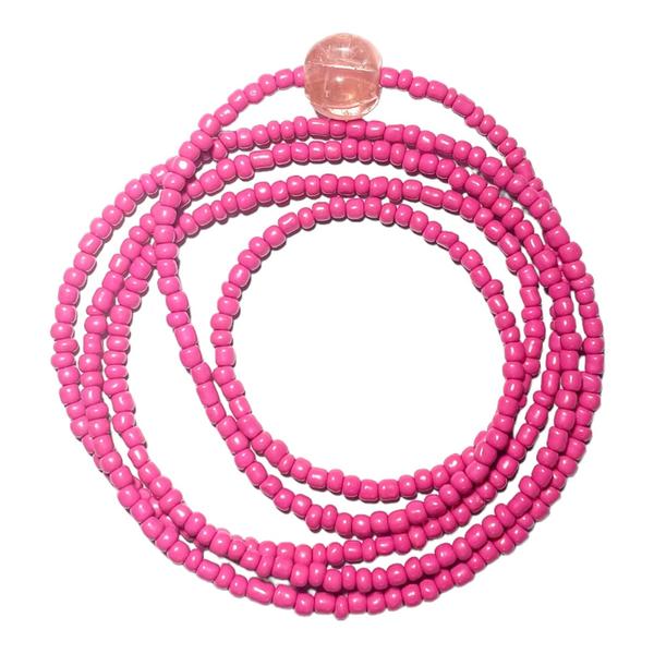 Imagem de Guia Colar Fio de Contas de Erê Ibeji Erês Rosa Proteção Umbanda Candomblé Ere Eres Ibejis