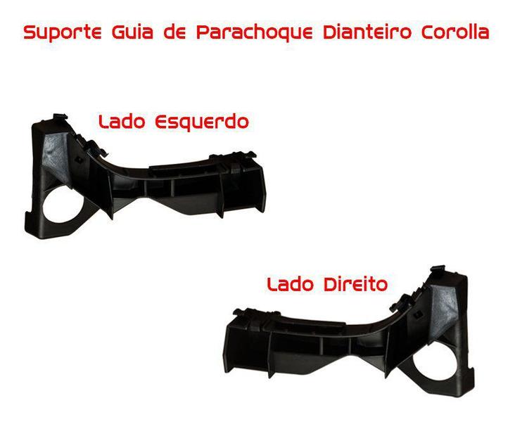 Imagem de Guia Suporte Para-choque Dianteiro Corolla 03 A 07