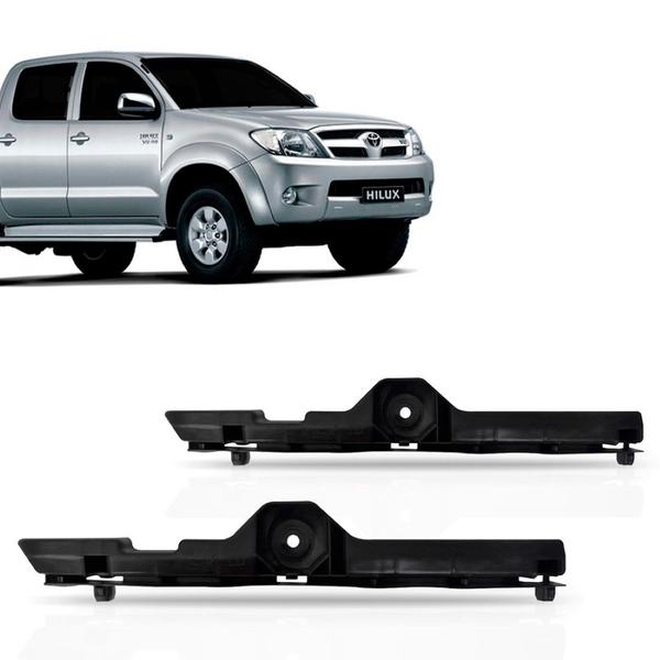 Imagem de Guia Suporte Parachoque Hilux Srv 2005 A 2011 Dianteiro