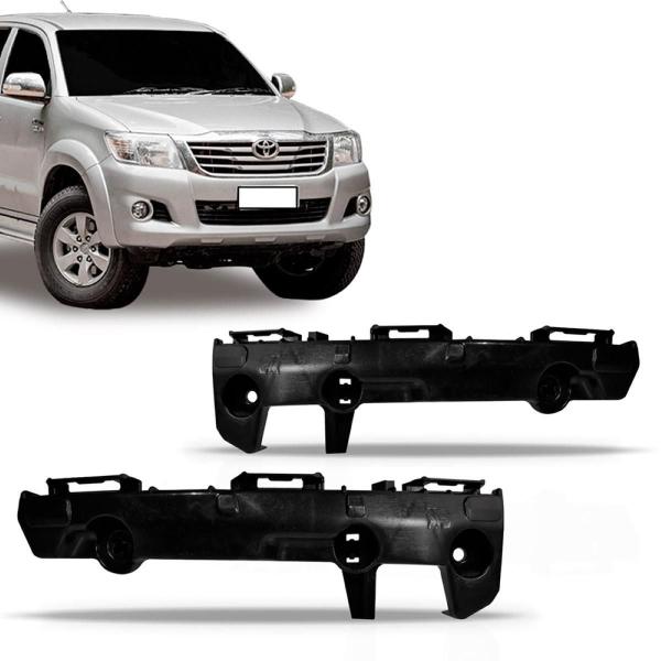 Imagem de Guia Suporte Parachoque Hilux Srv 2012 A 2015 Dianteiro