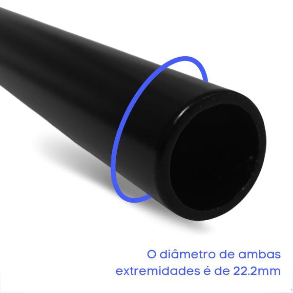 Imagem de Guidão De Bicicleta Aro 26 Alto Preto Em Alumínio Over Voador Guidom De Bike 720mm 31.8mm Mtb Aro 29 Curvo