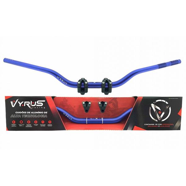 Imagem de Guidão Vyrus Baixo Fat Bar 28mm Trilha Motocross