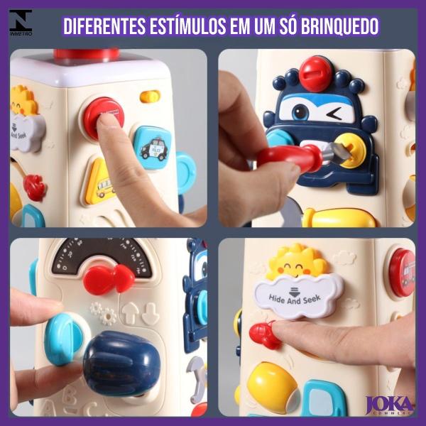 Imagem de Guindaste Carrinho Função Montessori Bebê Feliz Envio Rápido