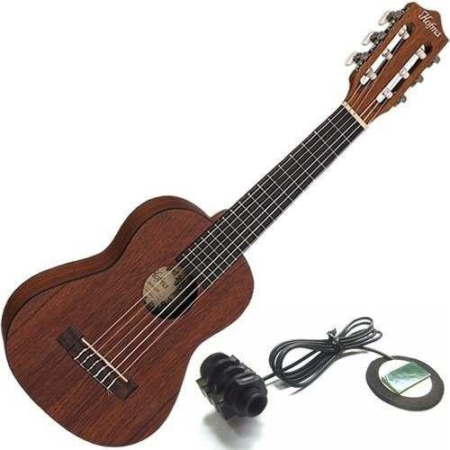 Imagem de Guitalele Ukulele Baritono Elétrico Cor Satin Gk6m Hofma