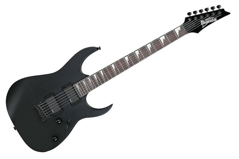 Imagem de Guitarra 6C RG GIO Black Flat Ibanez RG Series GRG121DX-BKF