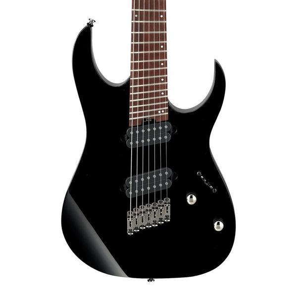 Imagem de Guitarra 7 Cordas Ibanez Multi Scale RG MS7 Black