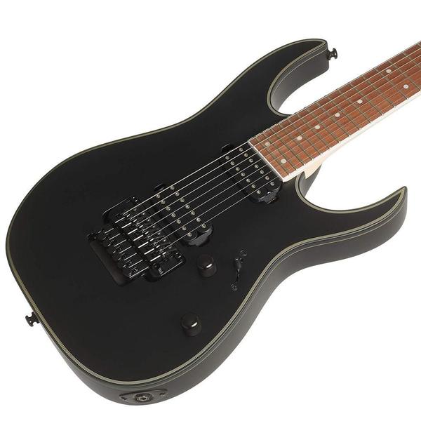 Imagem de Guitarra 7 Cordas Ibanez Rg7320Ex-Bkf Super Strat Black