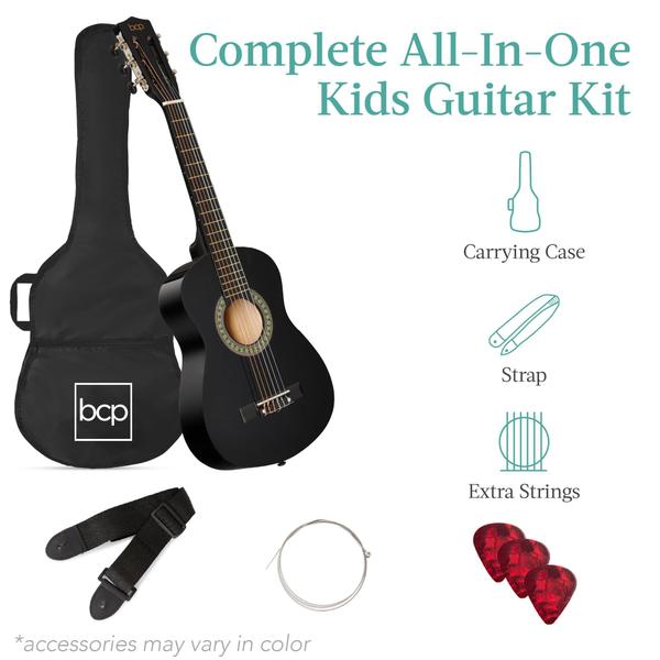 Imagem de Guitarra acústica Best Choice Products Kids Beginner Black