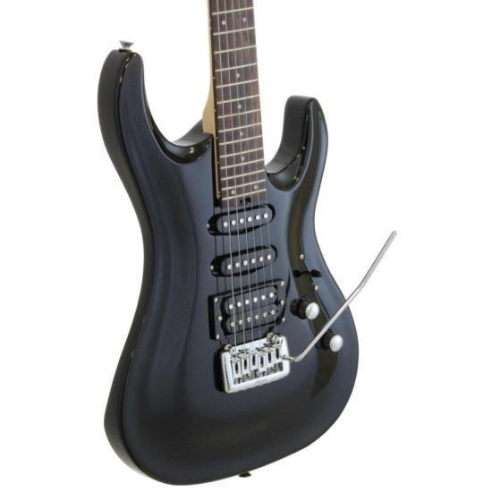 Imagem de Guitarra Aria MAC-STD Metallic Black F002