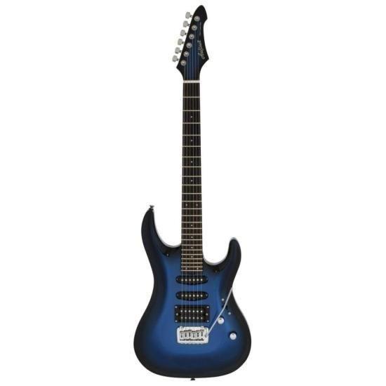 Imagem de Guitarra Aria MAC-STD Metallic Blue Shade F002