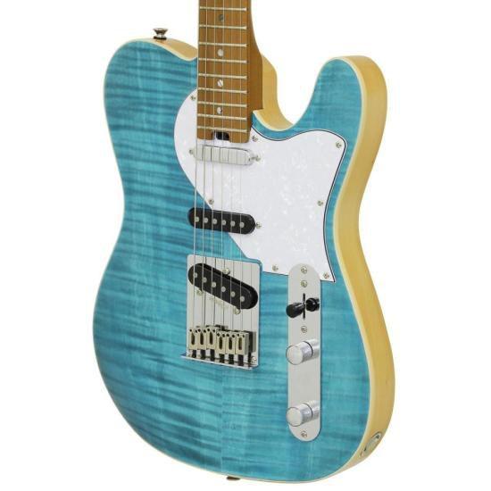 Imagem de Guitarra Aria Pro II 615-MK2 Nashville Turquoise Blue