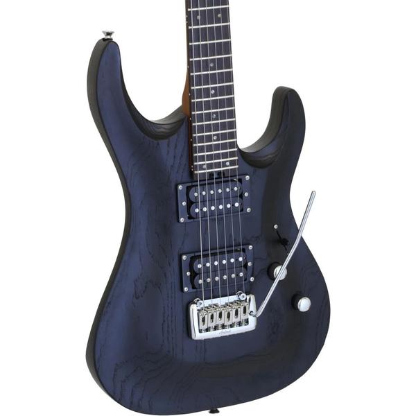 Imagem de Guitarra Aria PRO II MAC-DLX Stained BLACK