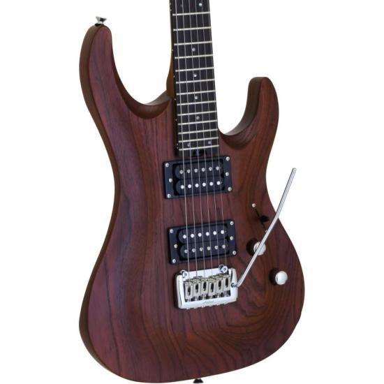 Imagem de Guitarra Aria Pro II MAC-DLX Stained Brown