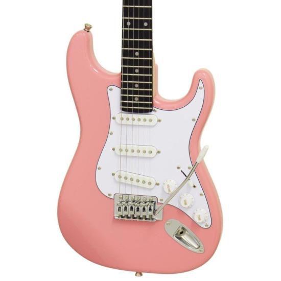 Imagem de Guitarra Aria Pro II STG-Mini Kawaii Pink F002